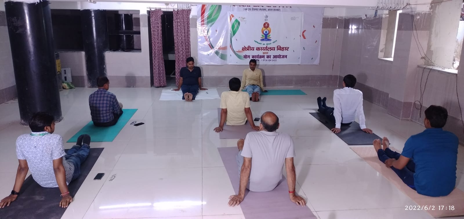 YOGA TRANING 01 JUN 2022 TO 30 JUN 2022